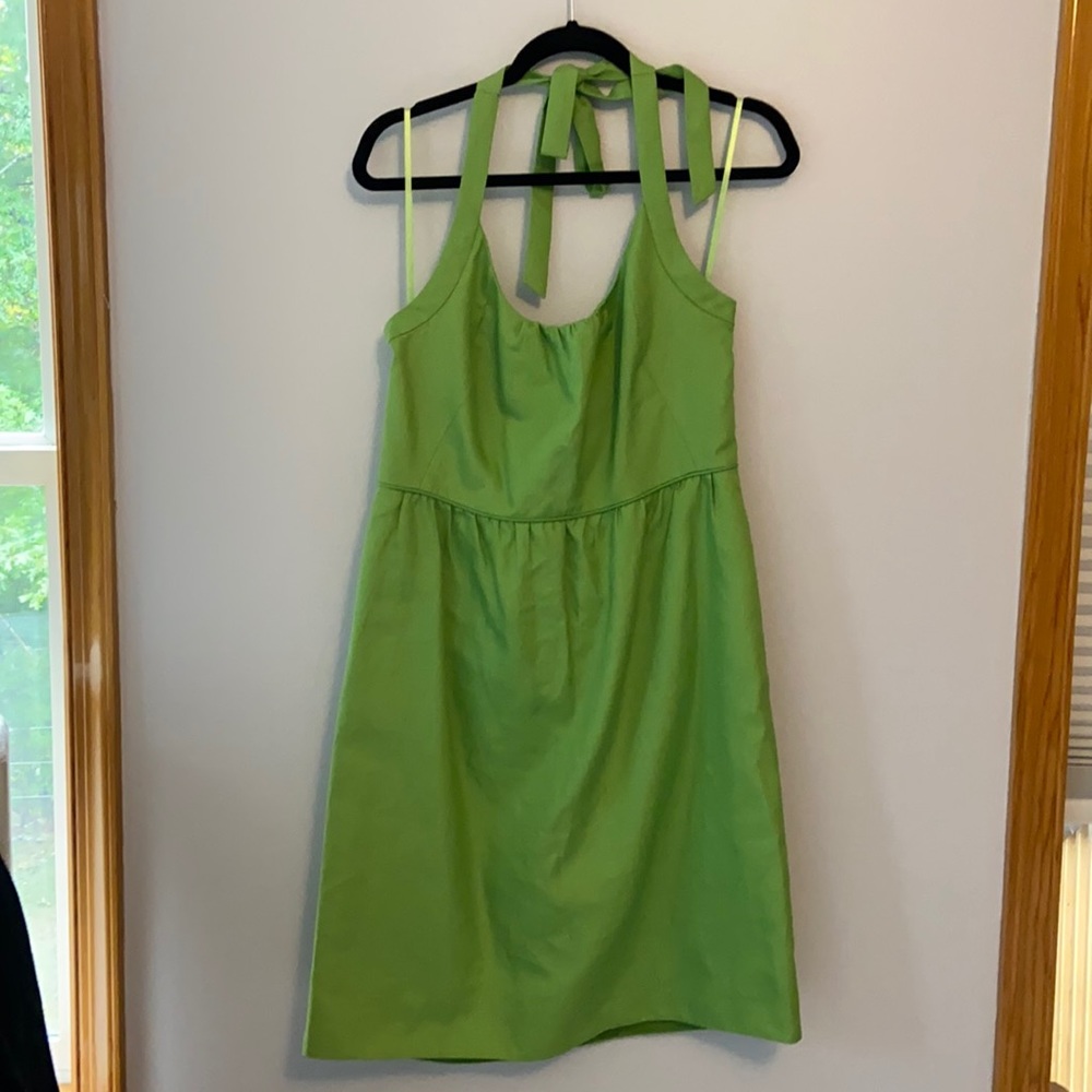 J Crew halter formal dress